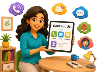 Kids studying with educational pictures