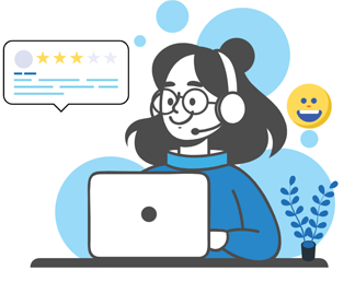 Testimonial illustration