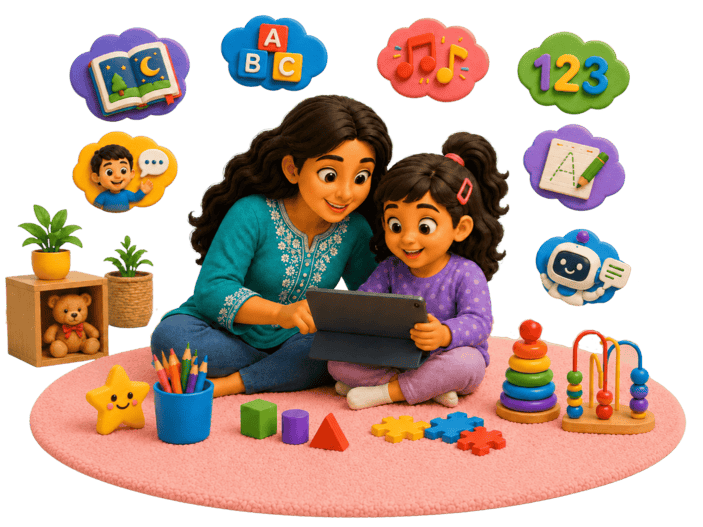 Kids Studying